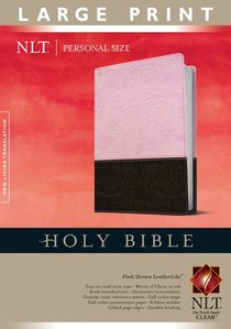 NLT Personal Size Large Print Indexed Pink/Brown Tu Tone (Red Letter Edition) NLT Personal Size Large Print Indexed Pink/Brown Tu Tone (Red Letter Edition)