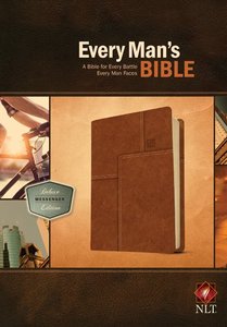 NLT Every Mans Bible Deluxe Messenger Edition Layered Brown (Black Letter Edition) NLT Every Mans Bible Deluxe Messenger Edition Layered Brown (Black Letter Edition)