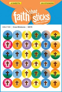 Cross Miniatures (6 Sheets, 216 Stickers) (Stickers Faith That Sticks Series) Cross Miniatures (6 Sheets, 216 Stickers) (Stickers Faith That Sticks Series)