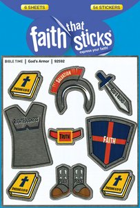 Sfts: Gods Armor (6 Sheets, 54 Stickers) Sfts: Gods Armor (6 Sheets, 54 Stickers)