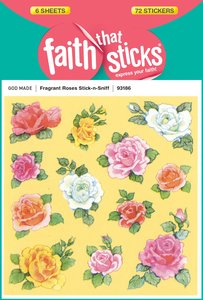 Fragrant Roses Stick-N-Sniff (6 Sheets, 72 Stickers) (Stickers Faith That Sticks Series) Fragrant Roses Stick-N-Sniff (6 Sheets, 72 Stickers) (Stickers Faith That Sticks Series)