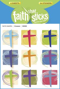 Crosses (6 Sheets, 54 Stickers) (Stickers Faith That Sticks Series) Crosses (6 Sheets, 54 Stickers) (Stickers Faith That Sticks Series)