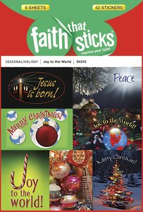 Joy to the World (6 Sheets) (Stickers Faith That Sticks Series) Joy to the World (6 Sheets) (Stickers Faith That Sticks Series)