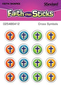Cross Symbols (1 Sheet, 16 Vinyl Covered Stickers) (Stickers Faith That Sticks Series) Cross Symbols (1 Sheet, 16 Vinyl Covered Stickers) (Stickers Faith That Sticks Series)