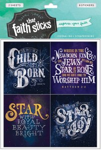 Christmas Greetings (2 Sheets, 8 Stickers) (Stickers Faith That Sticks Series) Christmas Greetings (2 Sheets, 8 Stickers) (Stickers Faith That Sticks Series)