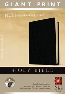 NLT Giant Print Indexed Holy Bible Black (Red Letter Edition) NLT Giant Print Indexed Holy Bible Black (Red Letter Edition)