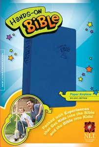 NLT Hands-On Bible Blue Airplane (Black Letter Edition) NLT Hands-On Bible Blue Airplane (Black Letter Edition)