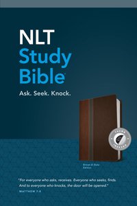 NLT Study Bible Indexed Brown Slate Tutone (Red Letter Edition) NLT Study Bible Indexed Brown Slate Tutone (Red Letter Edition)