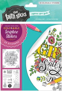 2 Corinthians 12:9 (4 Sheets, 20 Colorable Stickers) (Stickers Faith That Sticks Series) 2 Corinthians 12:9 (4 Sheets, 20 Colorable Stickers) (Stickers Faith That Sticks Series)