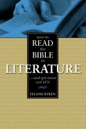 How to Read the Bible as Literature Paperback