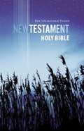 NIV Outreach New Testament Blue Wheat (Black Letter Edition) Paperback