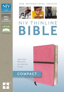 NIV Compact Thinline Bible Pink Duo-Tone NIV Compact Thinline Bible Pink Duo-Tone