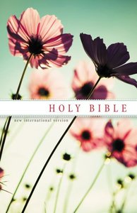 NIV Holy Bible Witness Edition Flowers (Black Letter Edition) NIV Holy Bible Witness Edition Flowers (Black Letter Edition)