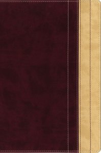 NIV Thinline Reference Large Print Dark Raspberry/Creme Brulee Duo-Tone (Red Letter Edition) NIV Thinline Reference Large Print Dark Raspberry/Creme Brulee Duo-Tone (Red Letter Edition)