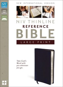 NIV Thinline Reference Large Print Navy (Red Letter Edition) NIV Thinline Reference Large Print Navy (Red Letter Edition)
