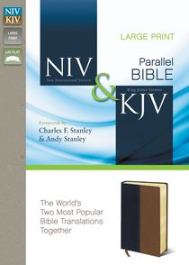 NIV KJV Side-By-Side Bible Large Print Navy/Tan Duo-Tone NIV KJV Side-By-Side Bible Large Print Navy/Tan Duo-Tone