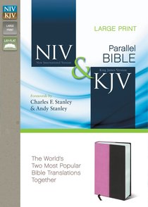 NIV KJV Side By Side Bible Large Print Orchid/Chocolate Duo-Tone NIV KJV Side By Side Bible Large Print Orchid/Chocolate Duo-Tone