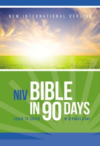 NIV Bible in 90 Days (Red Letter Edition) NIV Bible in 90 Days (Red Letter Edition)