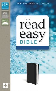 NIV Read Easy Bible Black Large Print (Red Letter Edition) NIV Read Easy Bible Black Large Print (Red Letter Edition)