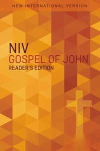 NIV Gospel of John Readers Edition Orange Cross NIV Gospel of John Readers Edition Orange Cross