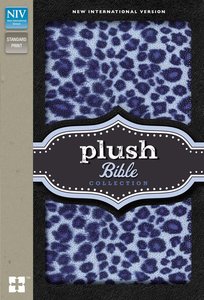 NIV Plush Bible Collection Blue Leopard Print (Red Letter Edition) NIV Plush Bible Collection Blue Leopard Print (Red Letter Edition)