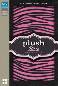 NIV Plush Bible Collection Pink/Black Zebra Stripes (Red Letter Edition) NIV Plush Bible Collection Pink/Black Zebra Stripes (Red Letter Edition)