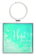 Metal Keyring: Soar, Hope in the Lord, Isaiah 40:31 Jewellery