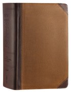 NIV Zondervan Study Bible Full Colour Personal Size Chocolate Caramel (Black Letter Edition) Premium Imitation Leather