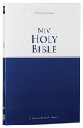 NIV Economy Outreach Bible (Black Letter Edition) Paperback