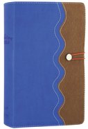 NIRV Adventure Bible For Early Readers Blue Tan With Closure (Black Letter Edition) Premium Imitation Leather