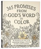 365 Promises From God's Word in Color (Adult Colouring Book Series) Paperback