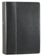 NLT Illustrated Study Bible Black/Onyx (Black Letter Edition) Imitation Leather