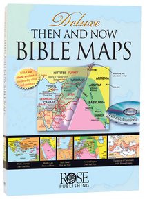 Rose Deluxe Then and Now Bible Maps With CDROM Rose Deluxe Then and Now Bible Maps With CDROM