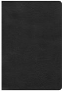 CSB Giant Print Reference Bible Black Indexed Imitation Leather