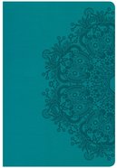 CSB Giant Print Reference Bible Teal Indexed (Red Letter Edition) Imitation Leather