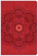 CSB Essential Teen Study Bible Red Flower Imitation Leather