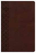 CSB Study Bible For Women Chocolate Indexed Imitation Leather