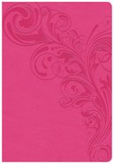 CSB Super Giant Print Reference Bible Pink Imitation Leather