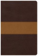 CSB Disciple's Study Bible Brown/Tan Imitation Leather