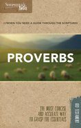 Proverbs (Shepherd's Notes Bible Summary Series) Paperback
