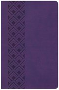 KJV Ultrathin Reference Bible Value Edition Purple Imitation Leather