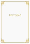 CSB Family Bible White Bonded Leather