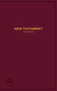 CSB Pocket New Testament With Psalms Burgundy Paperback