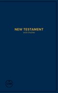 CSB Pocket New Testament With Psalms Navy Paperback