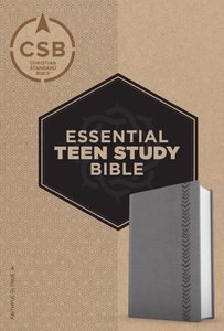 CSB Essential Teen Study Bible Personal Size Gray CSB Essential Teen Study Bible Personal Size Gray