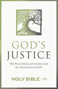 NIV Gods Justice Bible NIV Gods Justice Bible