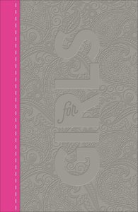 CSB Study Bible For Girls Pewter/Pink Paisley Design Leathertouch (Red Letter Edition) CSB Study Bible For Girls Pewter/Pink Paisley Design Leathertouch (Red Letter Edition)