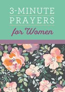 3-Minute Prayers For Women Paperback