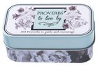 Botanical Tin Cards: Proverbs to Live By Box