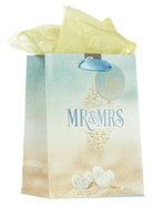 Gift Bag Medium: Mr & Mrs, Incl Tissue Paper and Gift Tag Stationery
